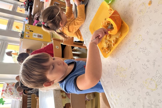 Podzimní dezert- jablko-dýňový štrúdl 1