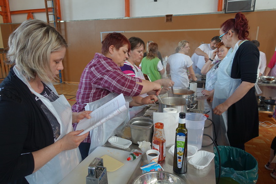 Praktický seminář pro kuchařky se konal v Ústí nad Orlicí díky donátorům Burzy filantropie a dalším sponzorům! 1