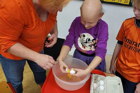 Halloweenské vaření a pečení v 1. a 2. ročníku 1