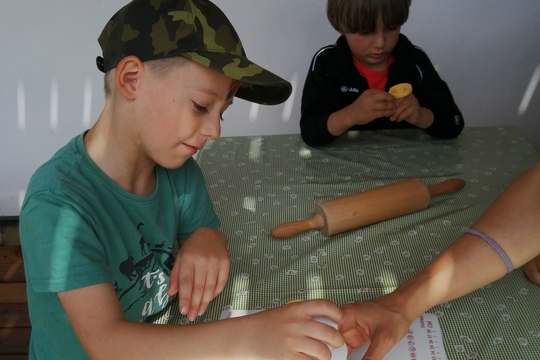Bylinkaření v lesní školce 1
