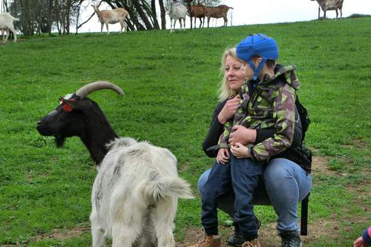 Výlet na kozí farmu do Vizovic 1