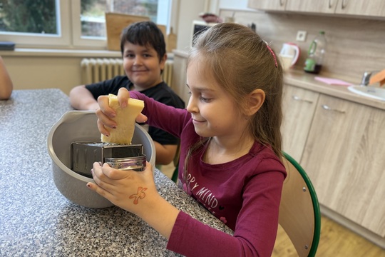 Zdravé vaření v přípravné třídě: Jednoduchá a chutná mini pizza 1