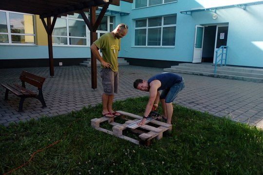 Rodinné setkání na školním pozemku ZŠ Oskol Kroměříž 1