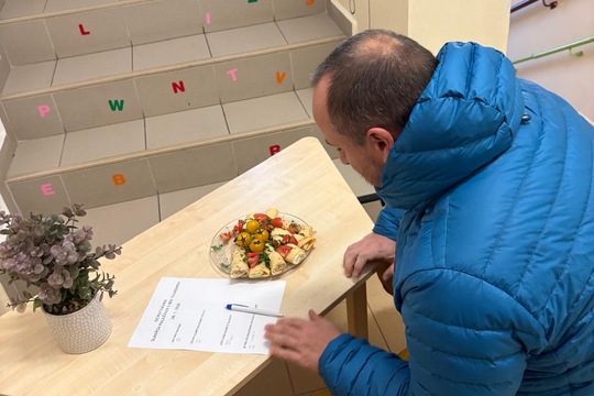 Dnešní ochutnávka slaných palačinek  1