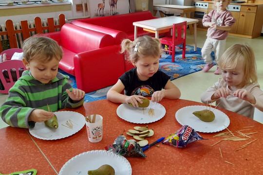 Podzimní aktivita třídy Berušek a Včelek 2025 1