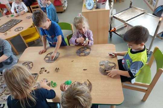 Příprava perníčků a žitných placek 1