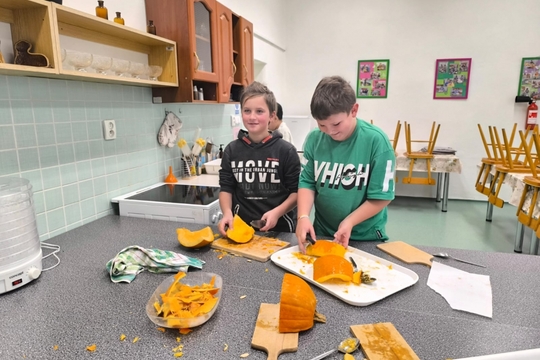 Příprava dýňového kompotu  1