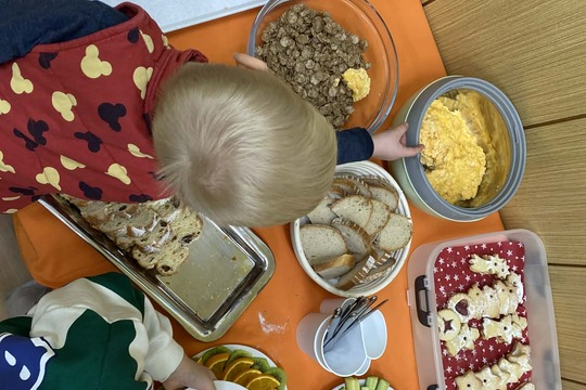 Vánoční raut u Berušek a Včeliček 1