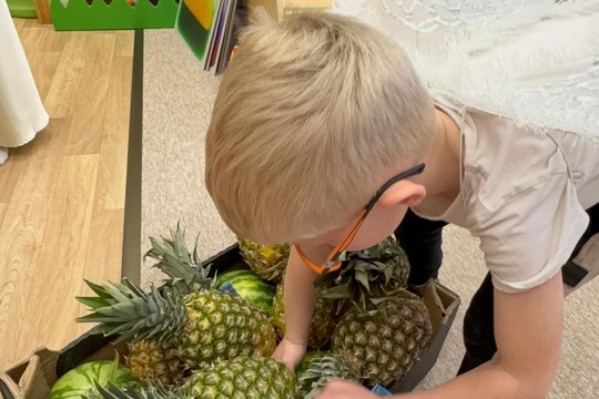 Mikuláš u nás ve školce  1