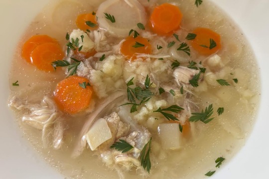 Polévka jako součást oběda Polévka jako součást oběda 1