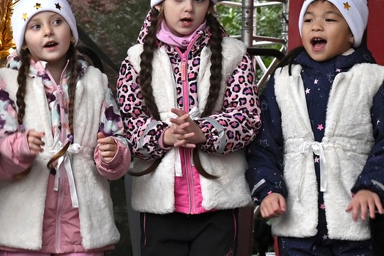 Vánoční vystoupení na Ústecké Vánoce 1