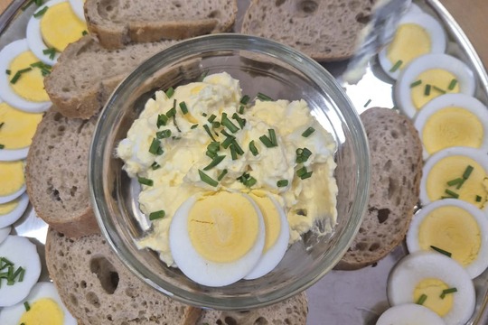 Vajíčková pomazánka od Motýlků 1