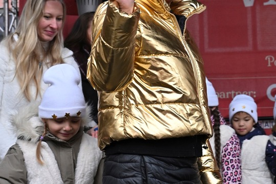 Vánoční vystoupení na Ústecké Vánoce 1