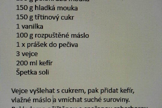 Sezona rebarbory 1
