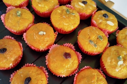 Mrkvové muffiny Mrkvové muffiny 1