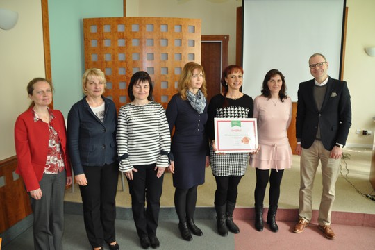 Mateřská škola Lidická v Boskovicích získala bronzový certifikát 1