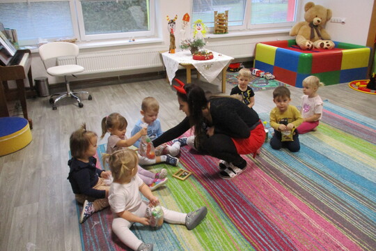 Mikuláš ve školce 1