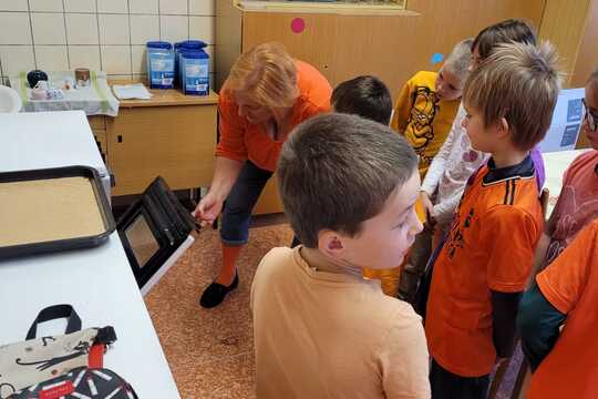 Halloweenské vaření a pečení v 1. a 2. ročníku 1