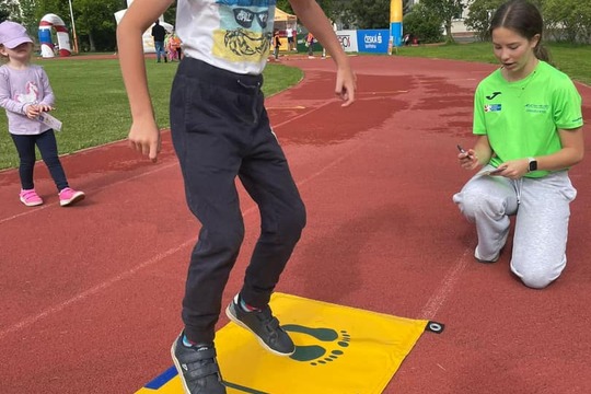 Atletické dopoledne ve velkém stylu 1
