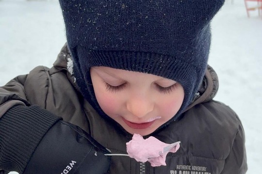 Sníh+ mráz + my = zmrzlina  1