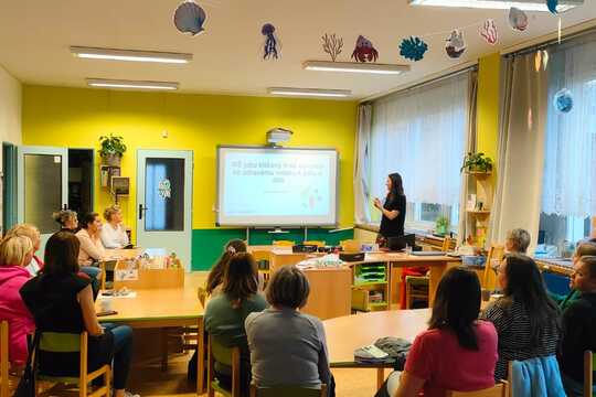 Navštívila nás Zdeňka Trummová 1