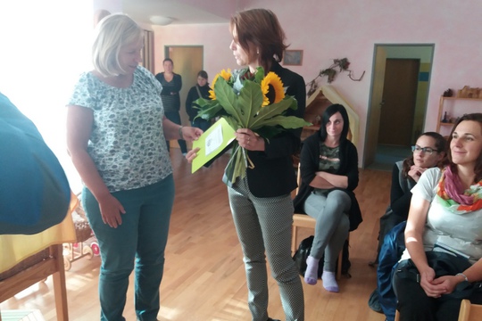 Waldorfská mateřská škola Turnov převzala bronzový certifikát 1