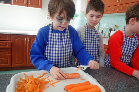 Příprava mrkvičkové pomazánky  1