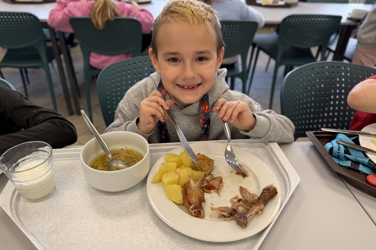 Velikonoční oběd, který chutnal 1