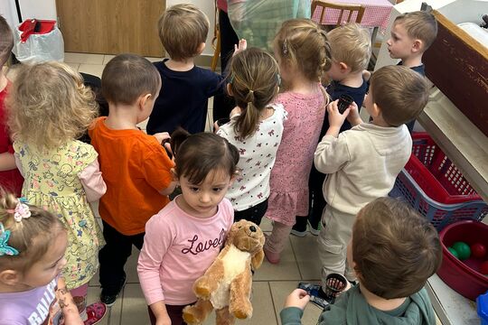 Kytičky z MŠ Kollárova - Hrajeme si na povolání – zahradníci i detektivové 1