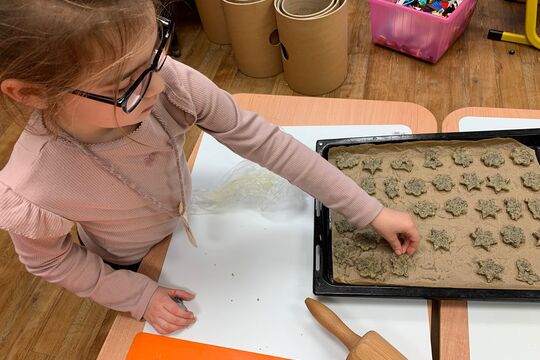 Družinové pečení vánočního cukroví  1