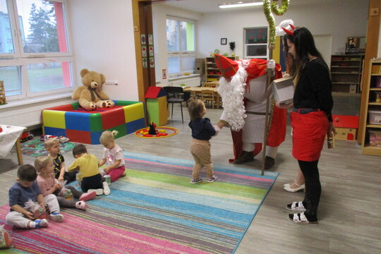 Mikuláš ve školce 1