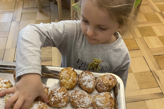 Tvarohové koblížky z trouby 1