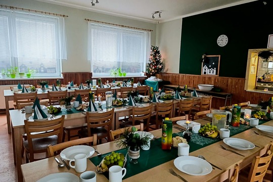 Sváteční vánoční tabule 1