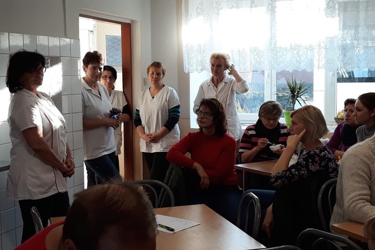 Školení kuchařek v ZŠ Miličín 1