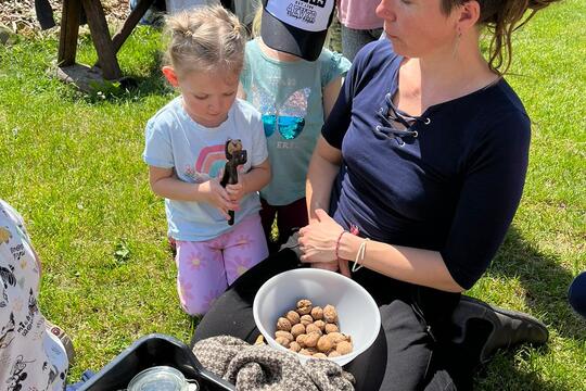 Centrum enviromentální výchovy Stolístek v Linharticích - dobroty ze zahrady 1