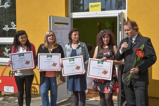 Bronzový certifikát pro MŠ Hradec nad Moravicí a odloučená pracoviště Kajlovec, Bohučovice, Jakubčovice 1