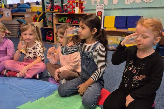 Džus a krmítka z čerstvých pomerančů 1