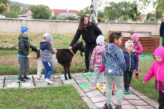 Dětské farmářské dopoledne v Dobroškolce 1