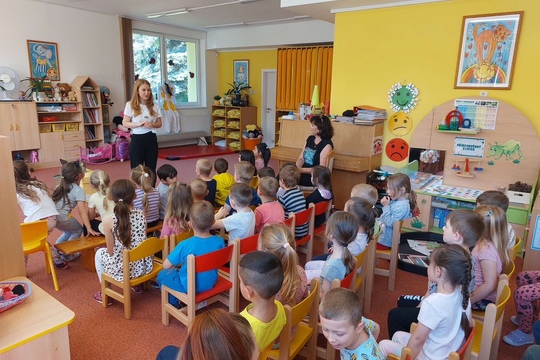 Včelky v MŠ Sluníčko Krupka 1