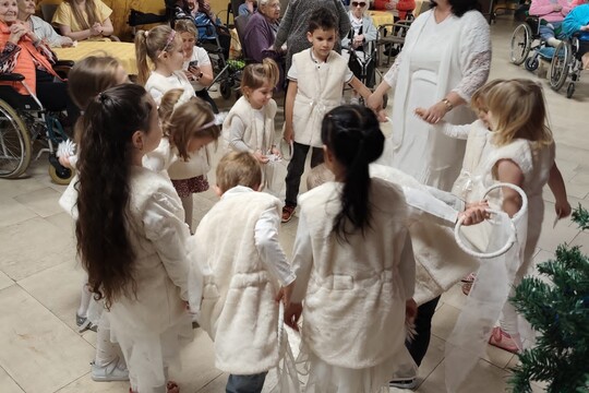 Vystoupení v Domově pro seniory 1