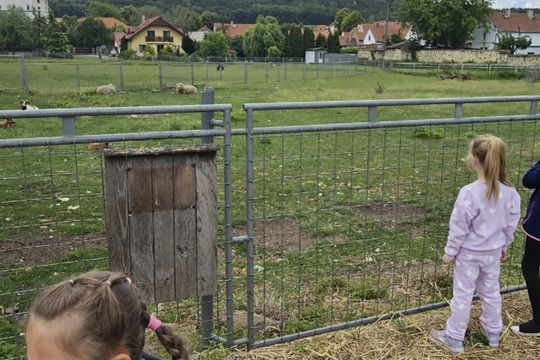 Předškoláci vyrazili na farmu do Slavětína 1