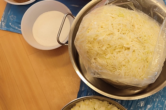 Jak jsme ve školce šlapali zelí 1