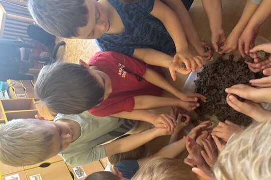 Výroba seeds bombs - Sluníčka 1