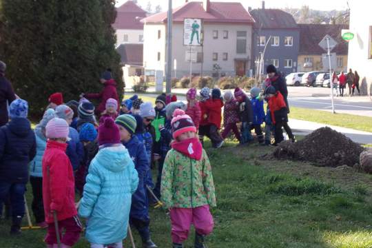 Děti Školičky Kamarád utvářejí budoucnost našeho městyse 1