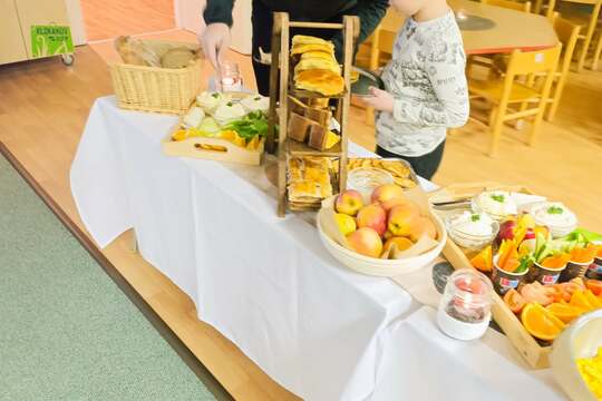 Společná snídaně s rodiči v MŠ 1