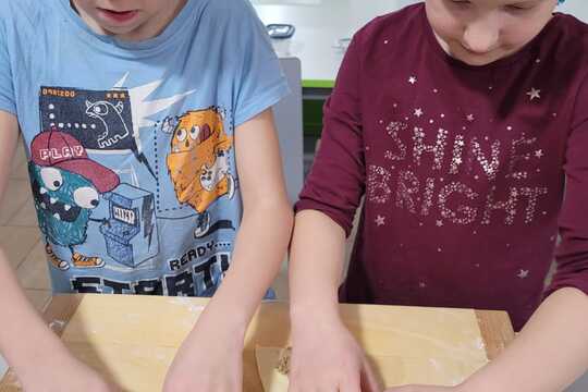 Svatomartinské rohlíčky v 1. a 2. ročníku 1