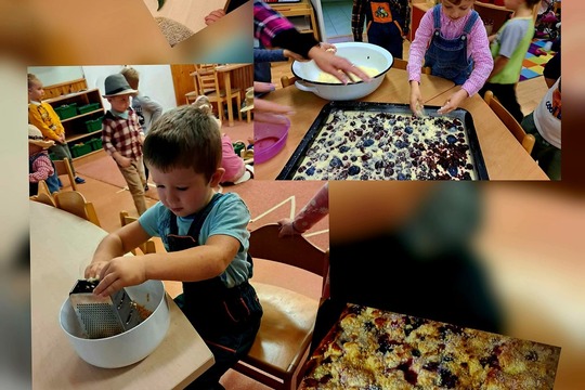 Pečení na slavnost MŠ 1