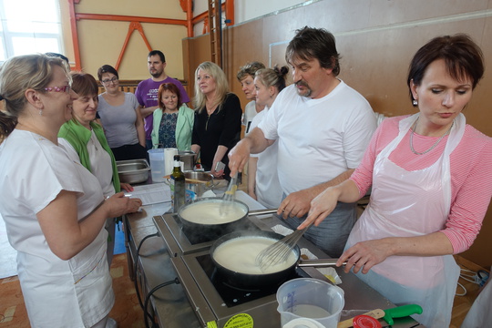 Praktický seminář pro kuchařky se konal v Ústí nad Orlicí díky donátorům Burzy filantropie a dalším sponzorům! 1