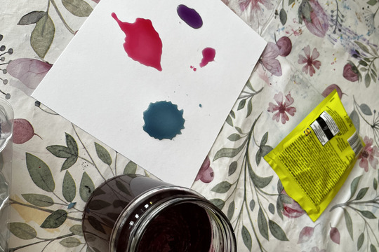 Vejce a červené zelí - Kytičky 1