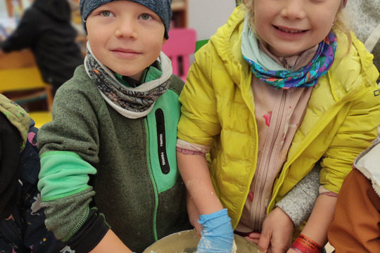 Svatý Martin v lesní školce 1